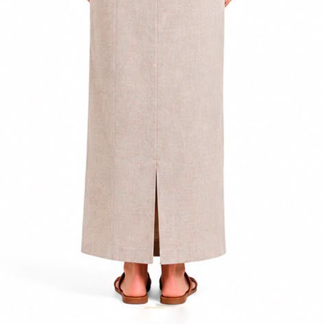Horizonte | Vestido Bege — foto 3